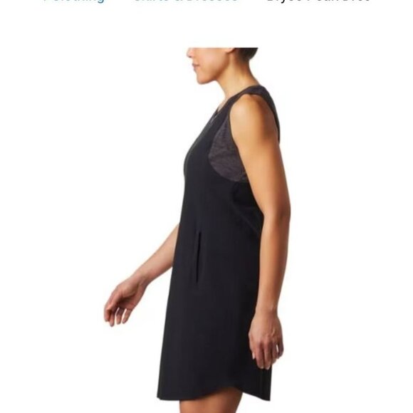 Columbia Omni-Wick Sleeveless Dress Size 1X Black & Gray Moisture-Wicking Tank D - Picture 9 of 10